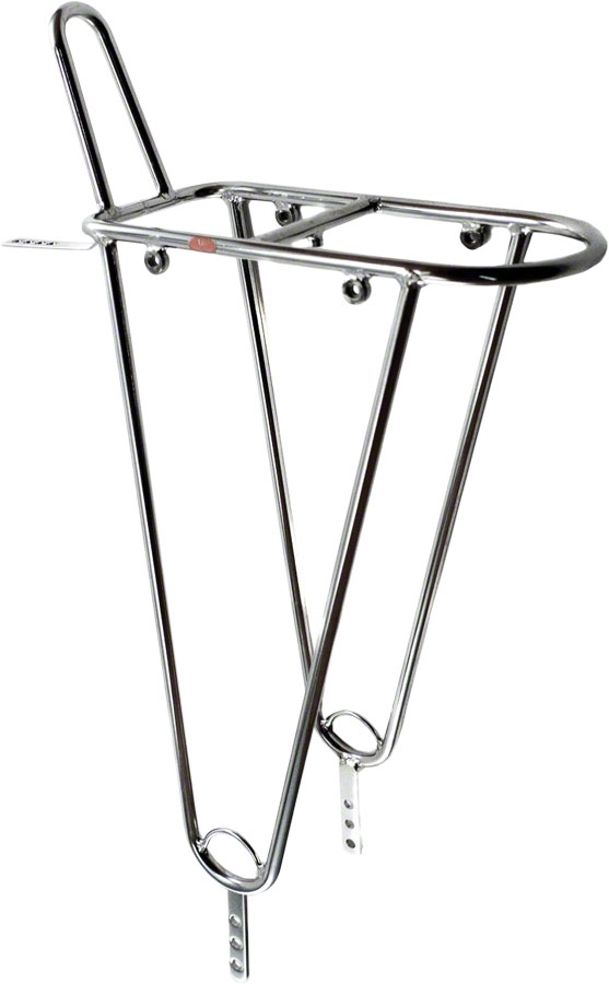 Velo Orange Constructeur Rear Rack Polished Stainless Steel Modern Bike