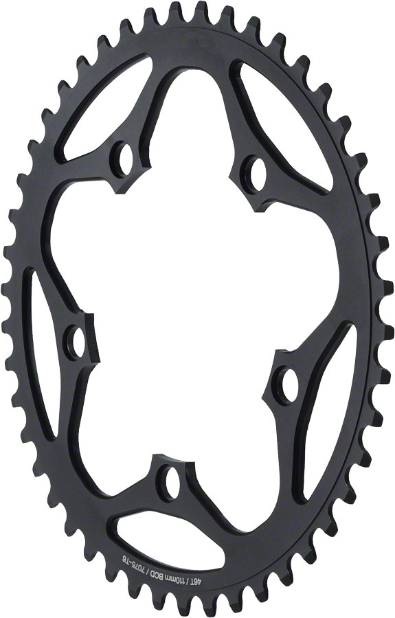 Dimension 48t x 110mm Outer Chainring Black Modern Bike