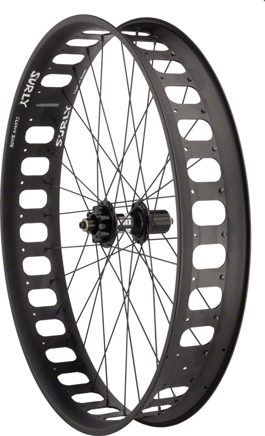 Surly Fat Bike Rear Wheel 26" DT Swiss 340 Disc / Clown Shoe 28mm