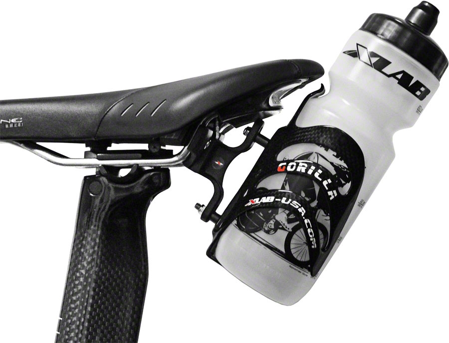 XLab Delta 200 Rear Water Bottle Cage Black Modern Bike