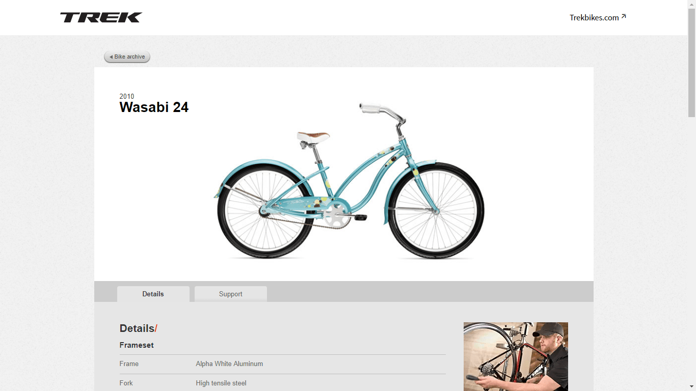 Parts for your Trek Wasabi 24" 2010 Modern Bike