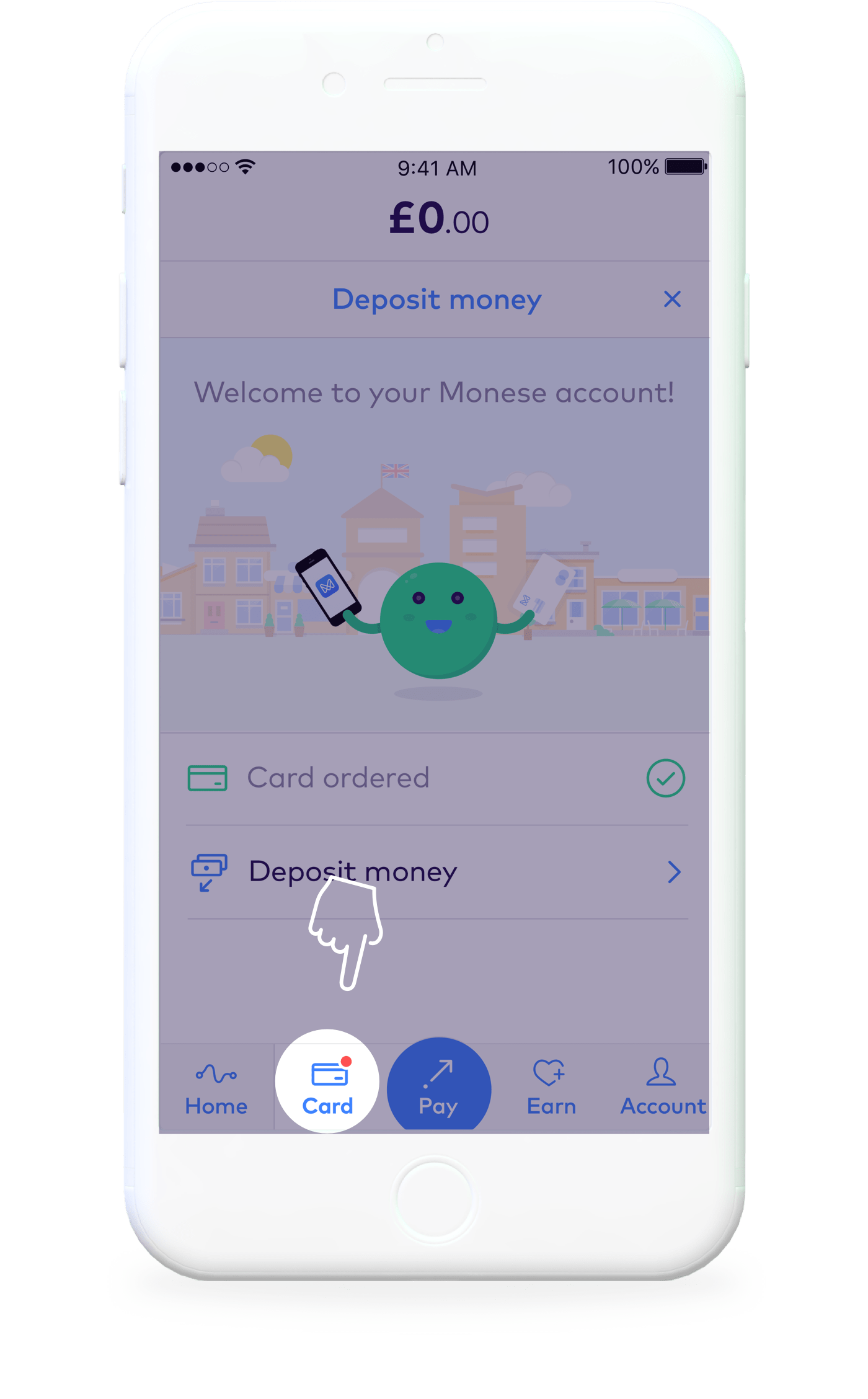 Activate Debit card activate Monese