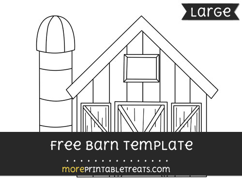 Barn Template – Large