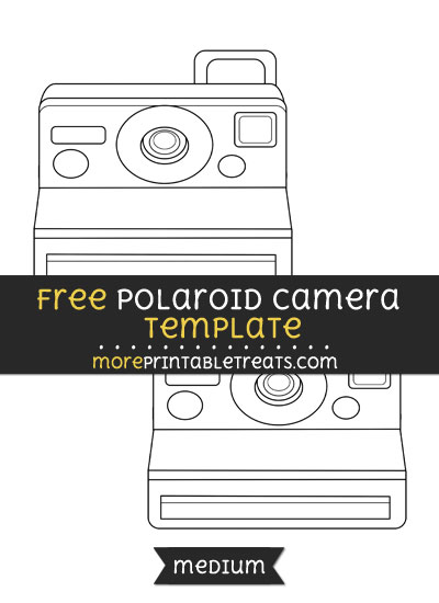 Polaroid Camera Template – Medium