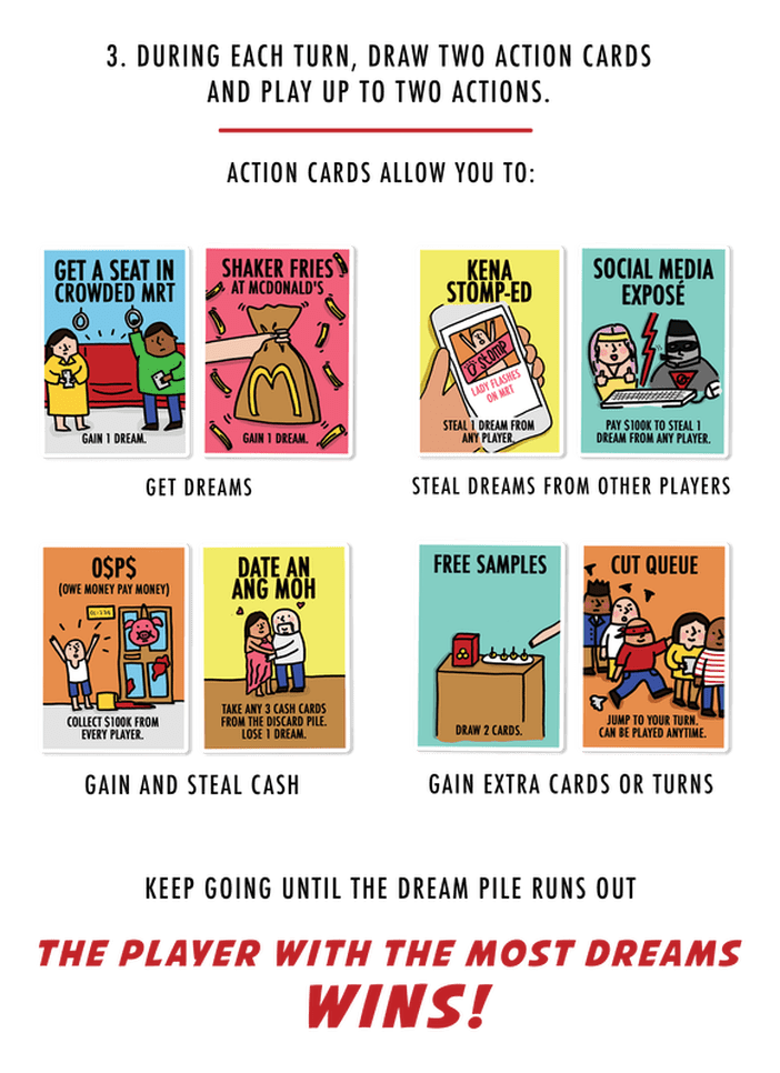 ‘The Singaporean Dream’ board game to crowdfund S10,000 for production