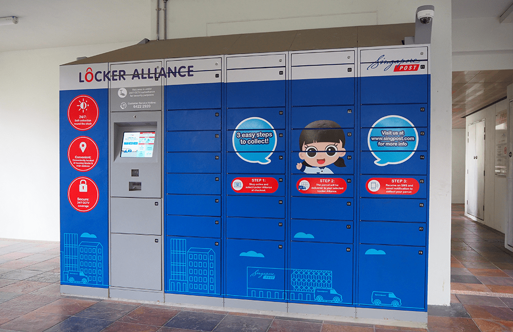 1,000 parcel lockers to be rolled out in S'pore, HDB residents to be 5