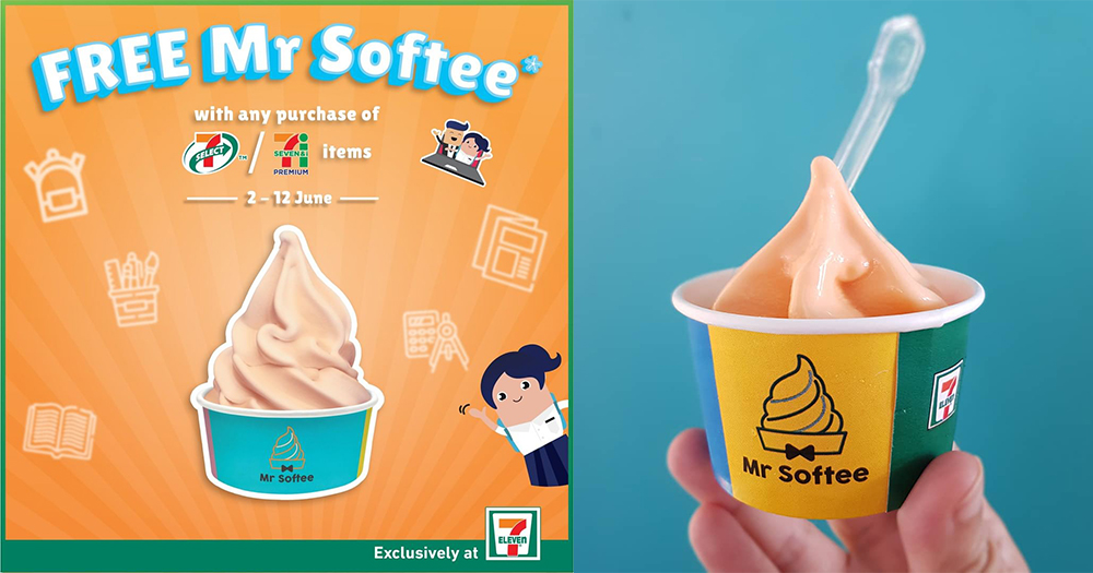 Free Mr Softee with any purchase of 7Eleven products until June 12
