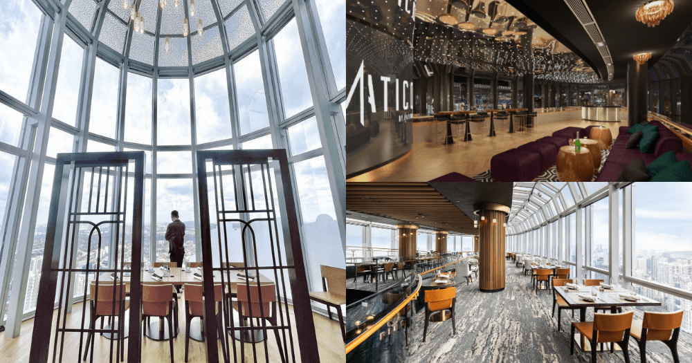 Skyhigh 'glasshouse' dining concepts offer stunning view of S'pore
