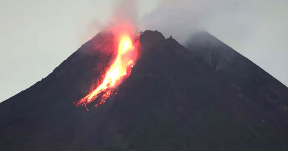 Mount Merapi volcano in Indonesia erupts Mothership.SG News from
