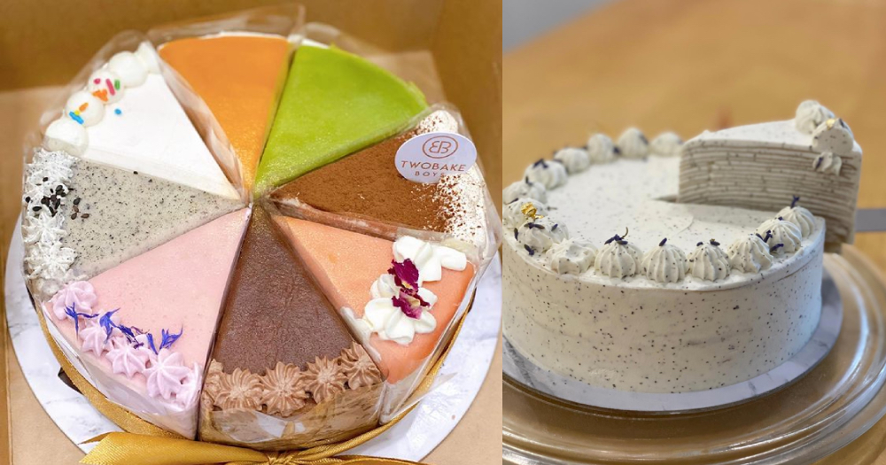 Thai Tea crepe cakes & gelato available for islandwide delivery