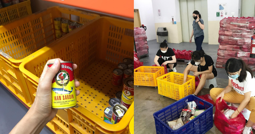 Rice, beehoon & canned food urgently needed at Food from the Heart as