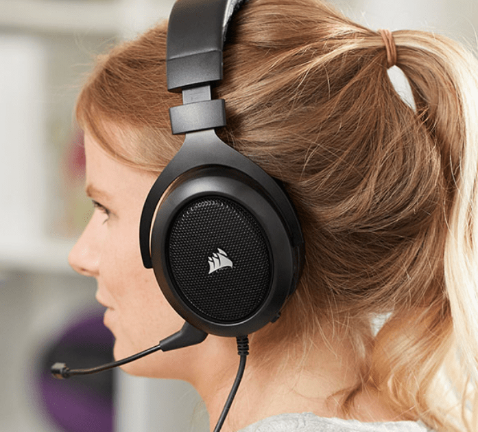 Corsair HS50 PRO Stereo Gaming Headset Carbon CA9011215EU Gaming