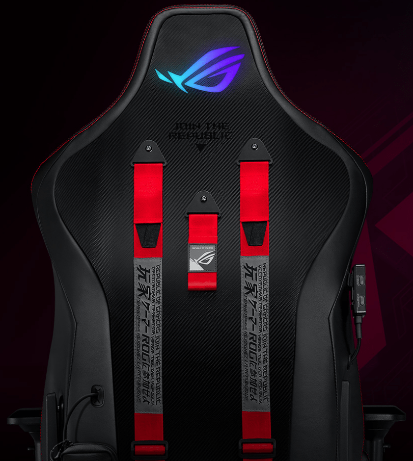 Asus ROG Chariot RGB Gaming Chair 90GC00E0MSG010 Gaming Chairs Msystems