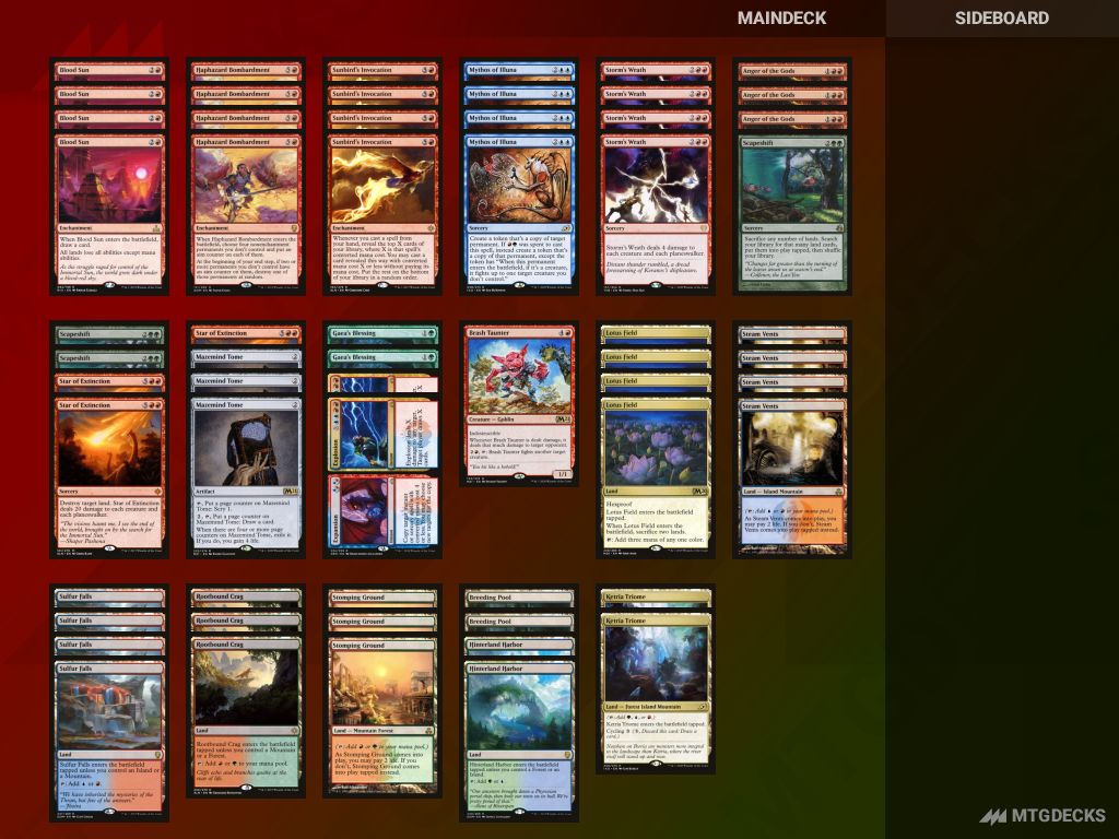 MTG Historic Lotus Field Combo top decks • MTG DECKS