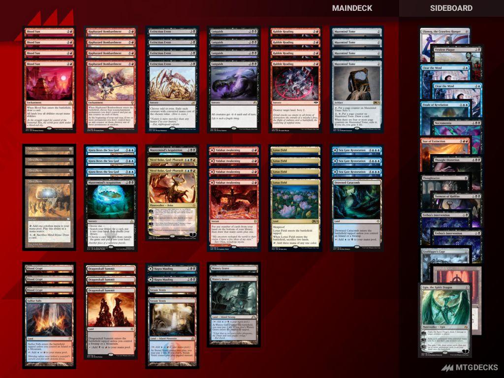 Historic Generic Grixis Land Destruction deck by striderstone • MTG DECKS