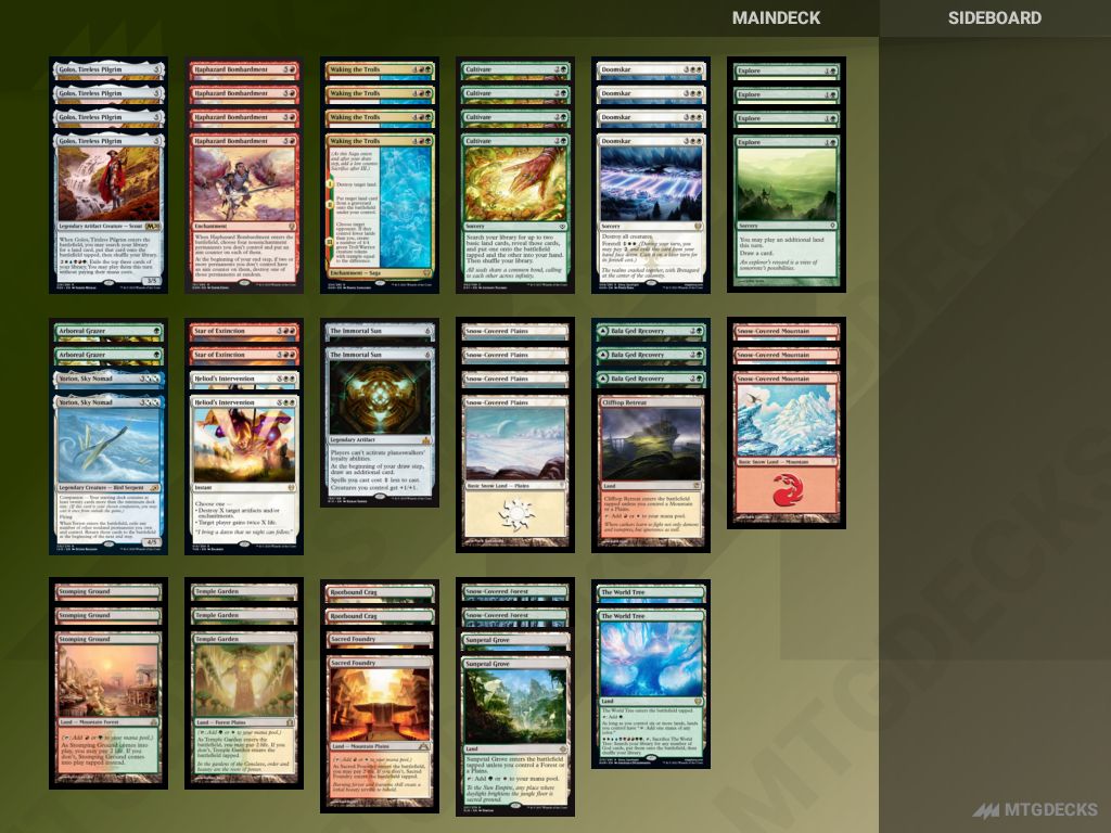 Historic Woke Trolls (Land Destruction) deck by striderstone • MTG DECKS