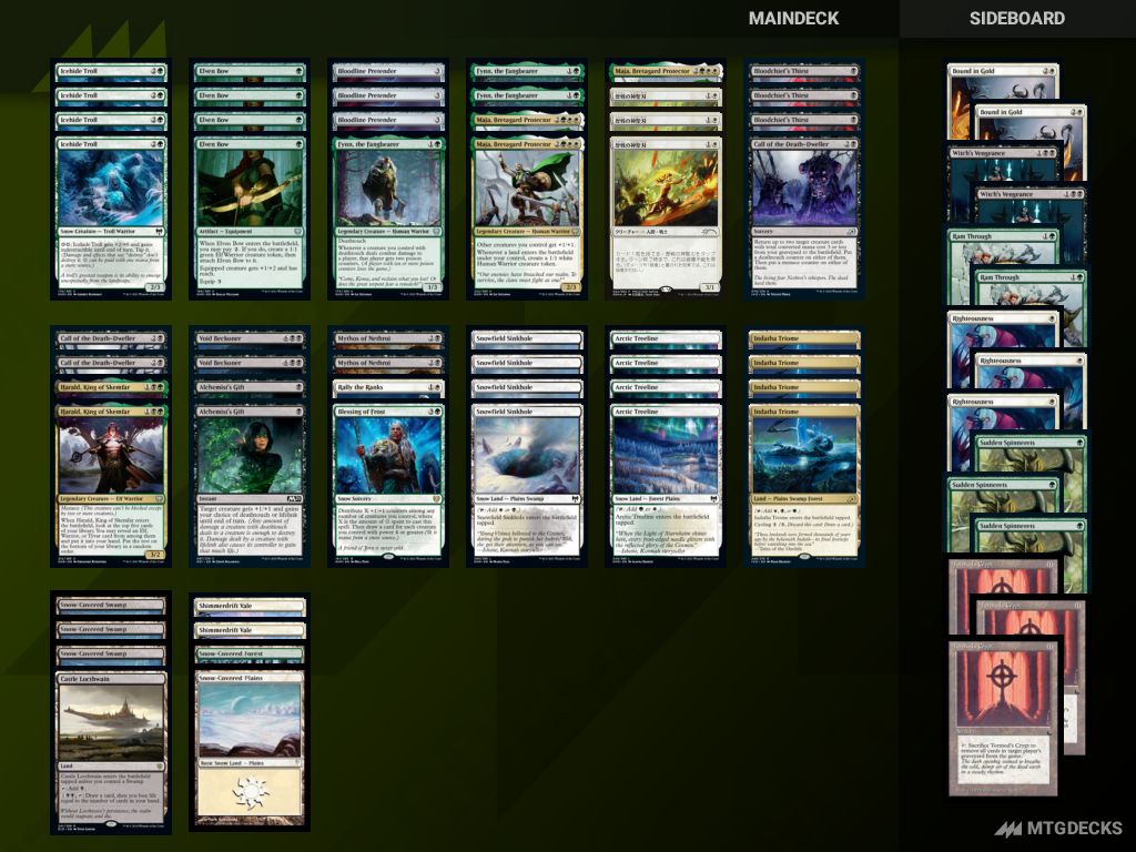 MTG Kaldheim Standard Abzan Warriors top decks • MTG DECKS