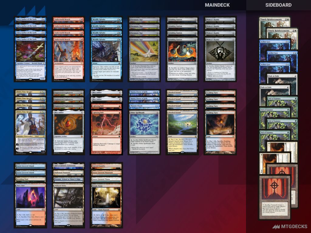 Modern Grinding Station Breach deck by _Logic_ • MTG DECKS