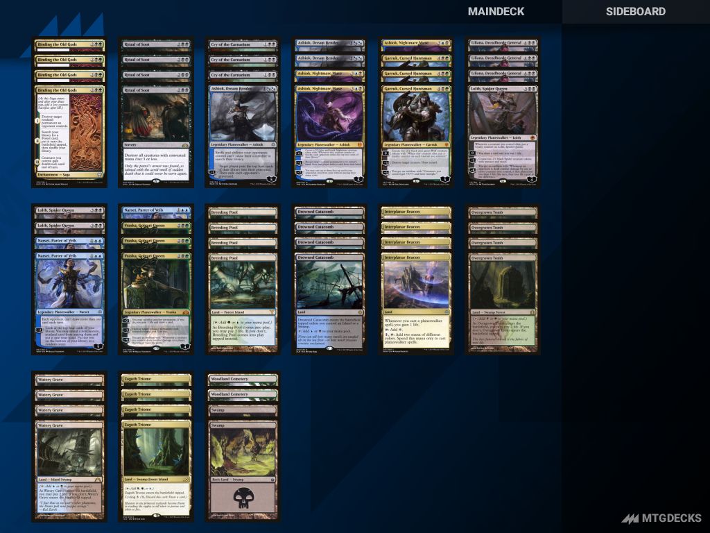 MTG Historic Sultai Planeswalkers top decks • MTG DECKS