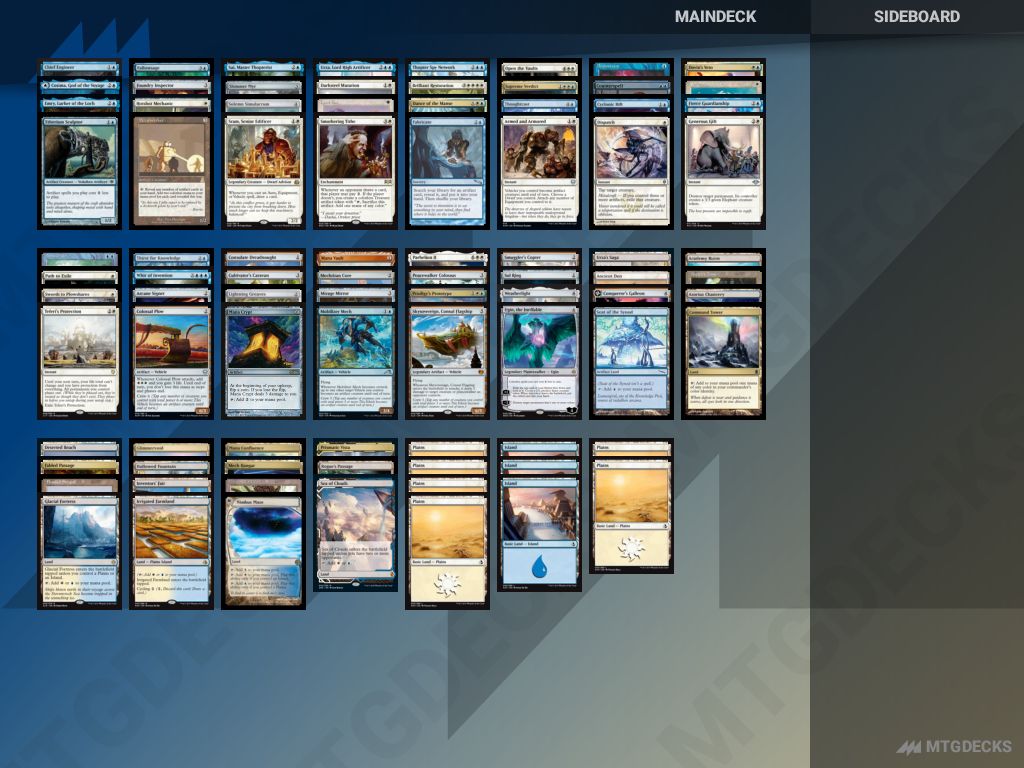 Commander imma crash this mech deck by fappasaurus • MTG DECKS