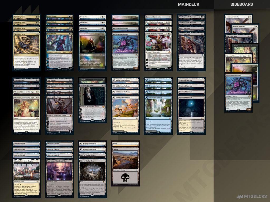 Arena Standard Esper Control deck by Zan Syed • MTG DECKS