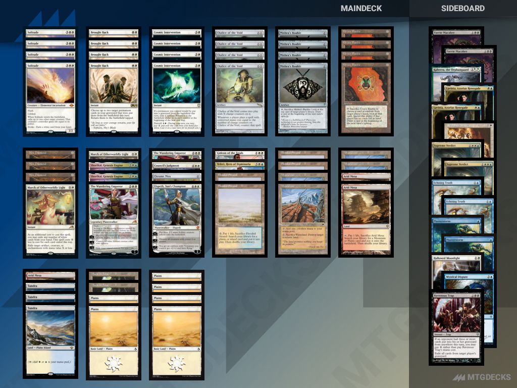 MTG Legacy UW Brought Back top decks • MTG DECKS