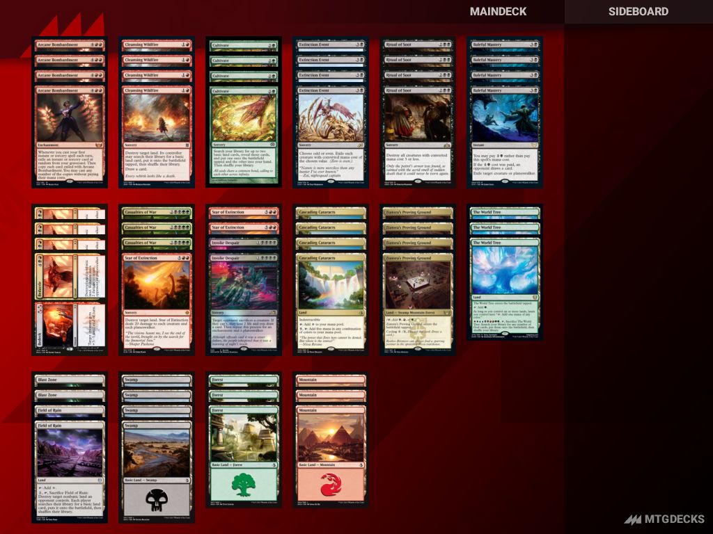 Explorer Wigging Out (SNC Land Destruction) deck by striderstone • MTG