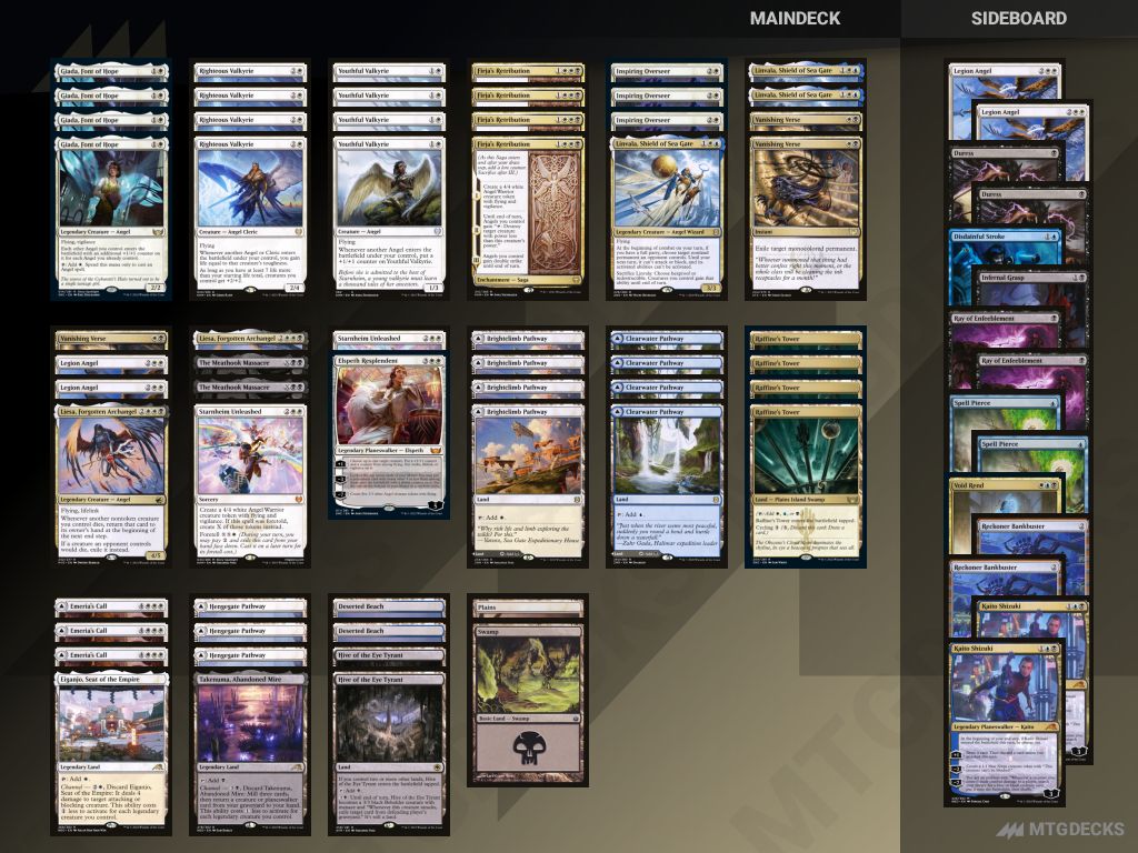 Arena Standard Esper Angels deck by tabananga • MTG DECKS