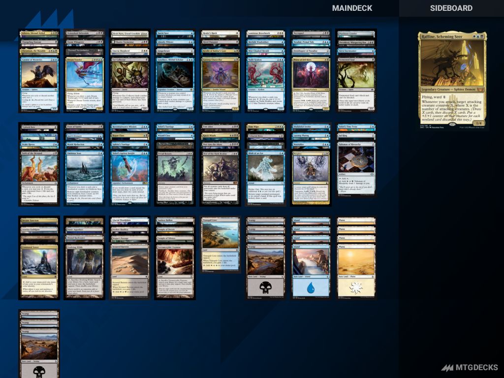 Commander Raffine Necro Wheels deck by ivan_hunter99 • MTG DECKS