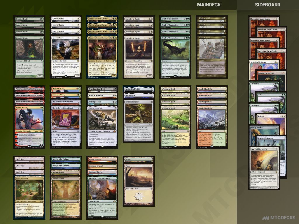 Modern naya rocco 1.1 deck by aspiringspike • MTG DECKS