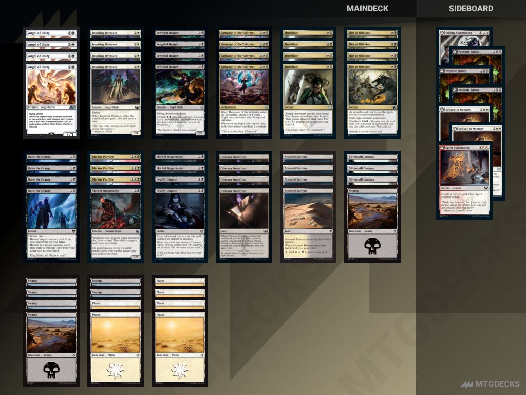 MTG Artisan Angels top decks • MTG DECKS