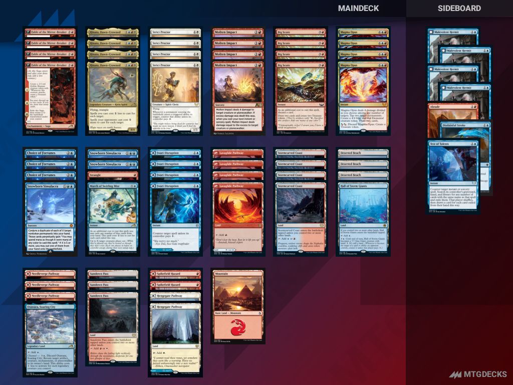 Arena Alchemy Alch Hinata Bo1 deck by FC_Mark • MTG DECKS