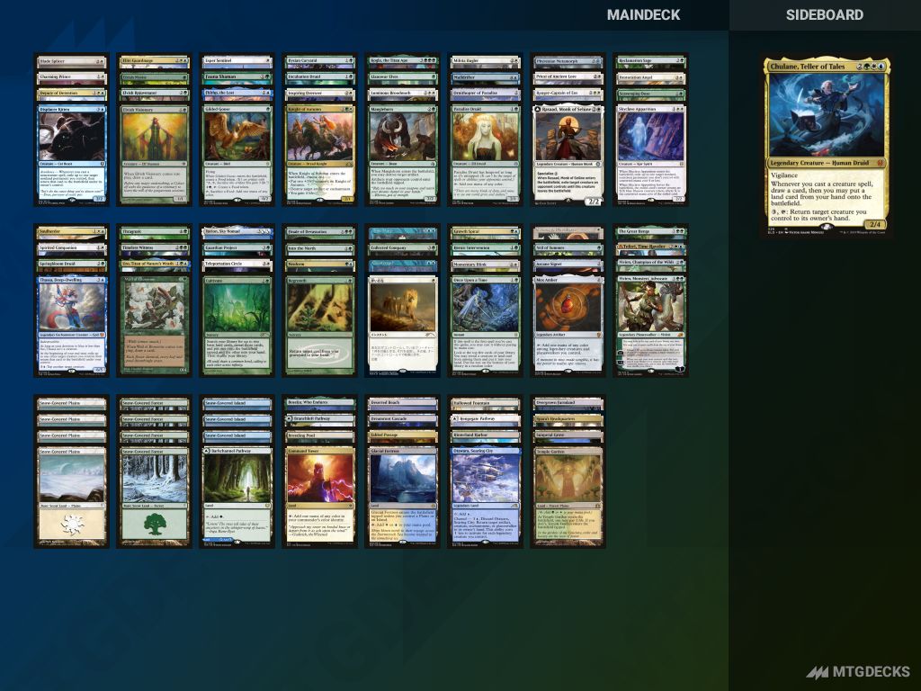 HistoricBrawl Historic Bant Flicker deck by rikertchu • MTG DECKS