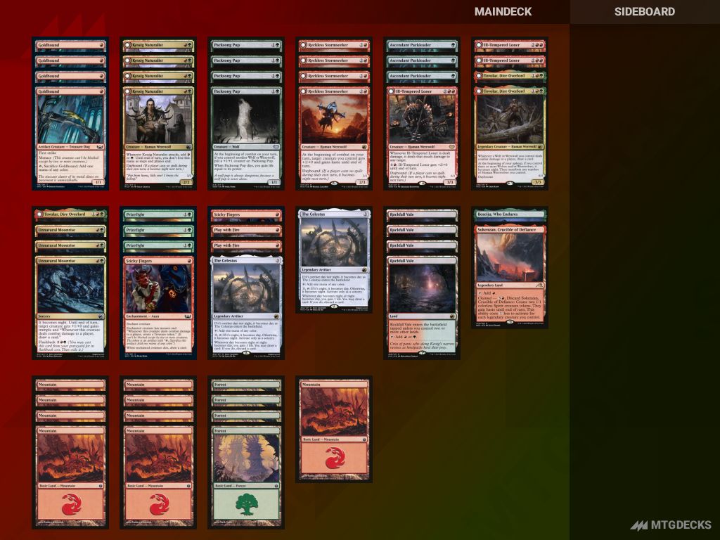 Arena Alchemy Rotation Wolves deck by WOLFGEIST • MTG DECKS