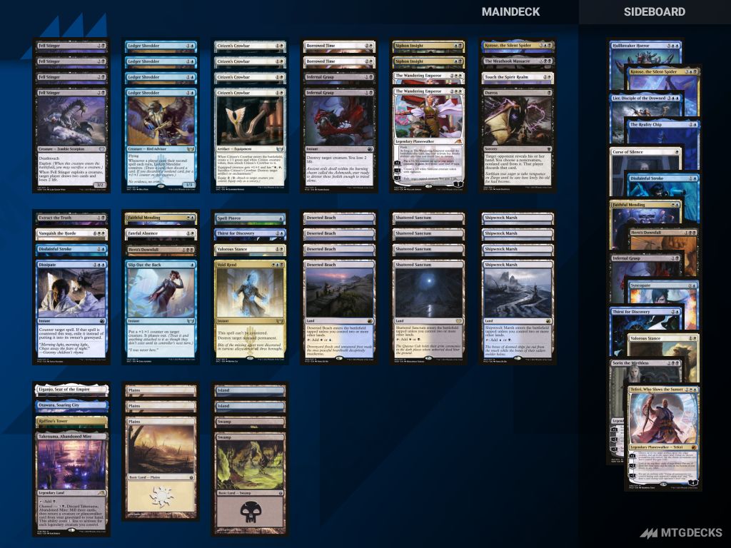 Standard Esper Control deck by i_the_takashi • MTG DECKS