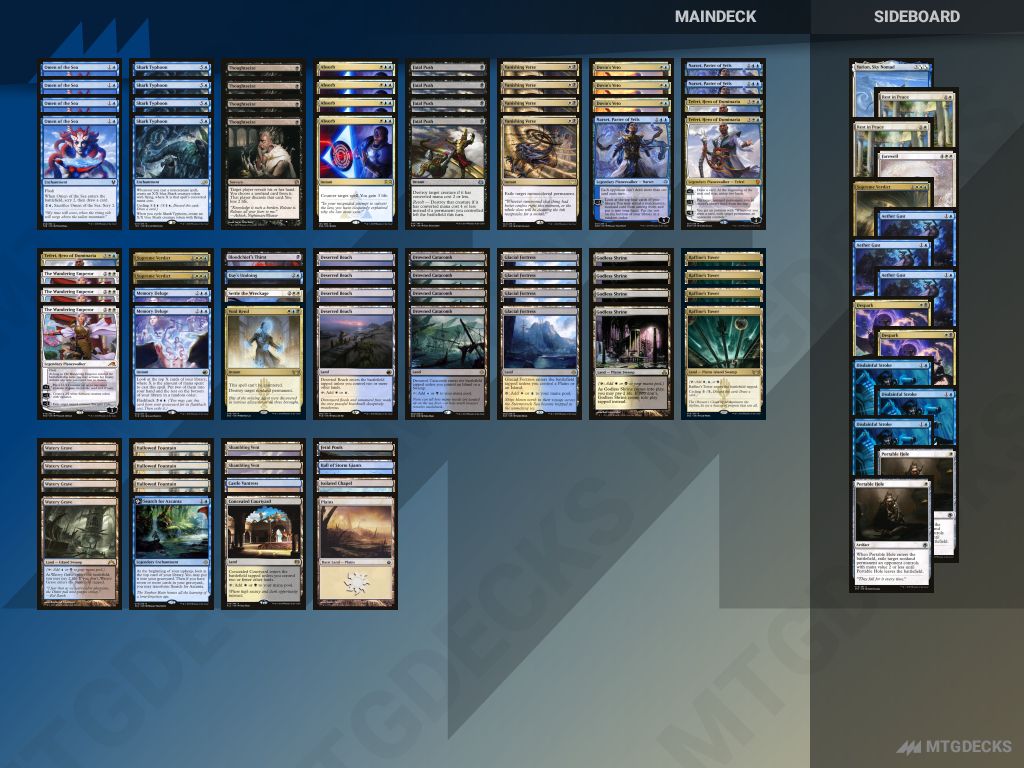 Pioneer Esper Control deck by jabjabber • MTG DECKS