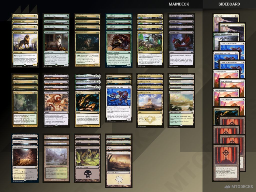 Pioneer abzan cats deck by escolhendo36jogos • MTG DECKS