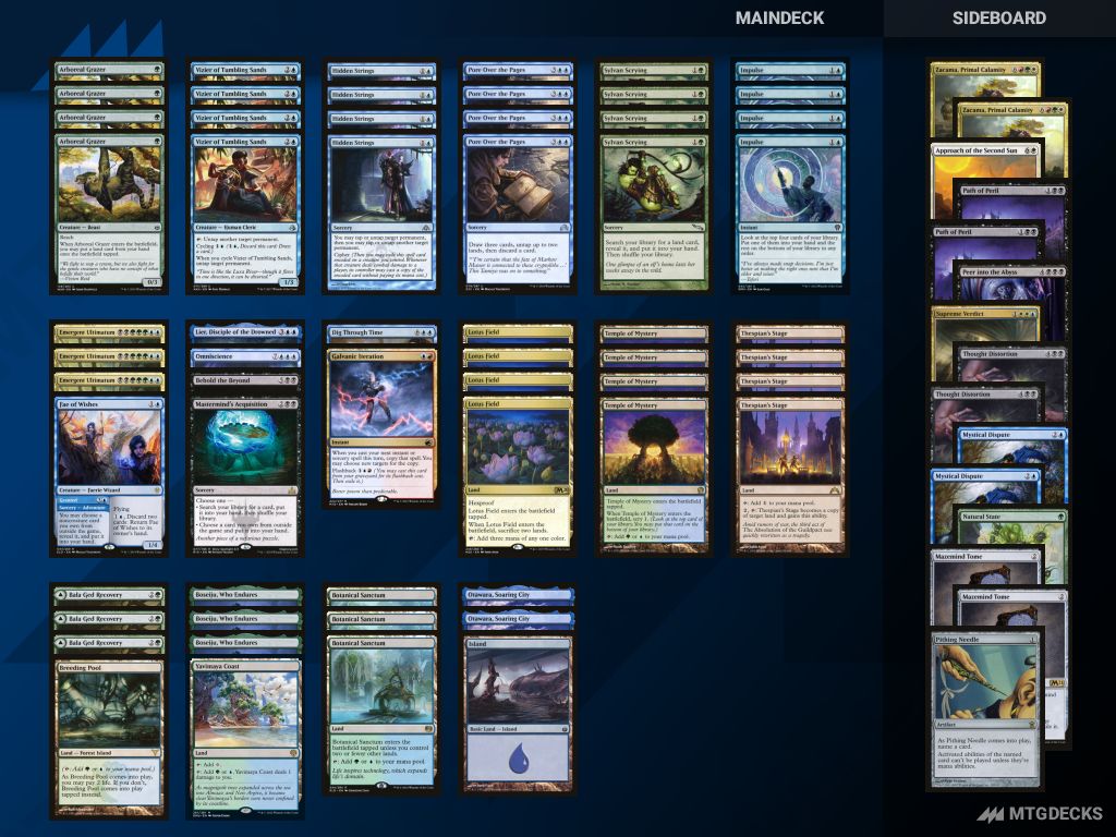 Pioneer Lotus Field Combo deck by katabami2 • MTG DECKS