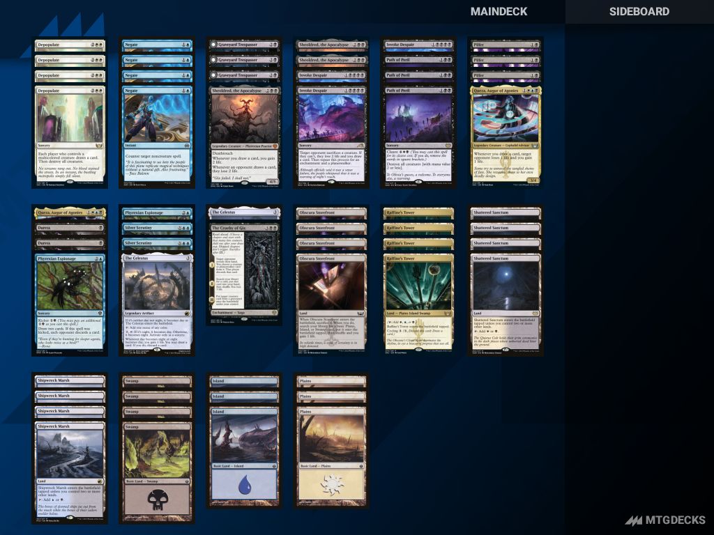 Arena Standard Esper Control deck by Captain Ramius • MTG DECKS