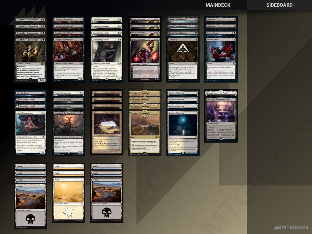 MTG Alchemy Orzhov Discard top decks • MTG DECKS