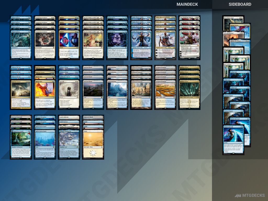 Pioneer Azorius Control deck by Kevincito • MTG DECKS