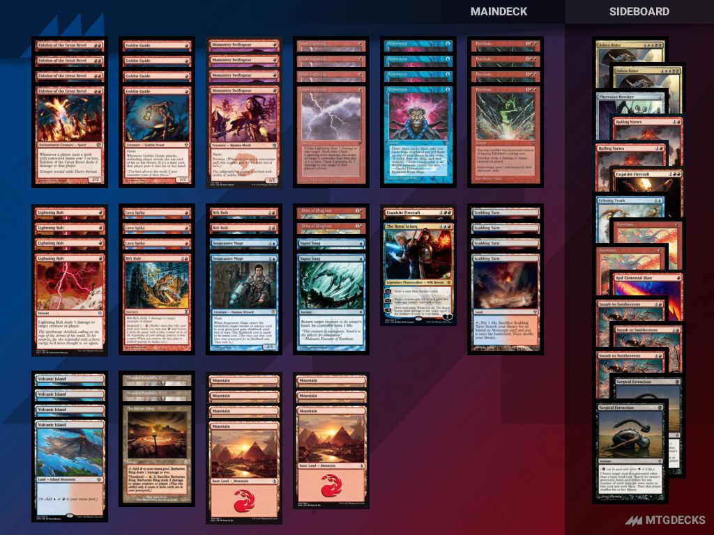 MTG Legacy Counter Burn top decks • MTG DECKS