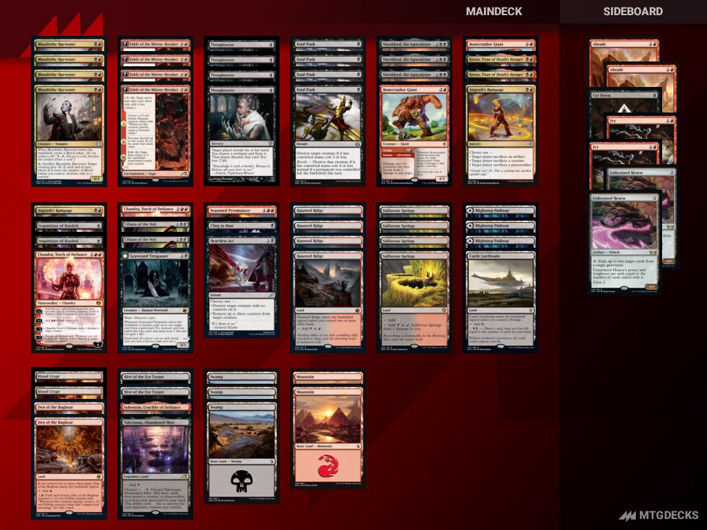 Arena Historic historic rakdos deck by IronicVelvet • MTG DECKS