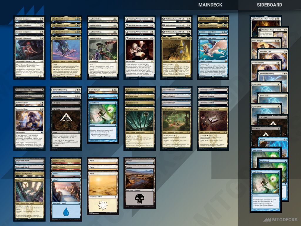 MTG Standard Dominaria United BO3 Esper Enchantments top decks • MTG DECKS