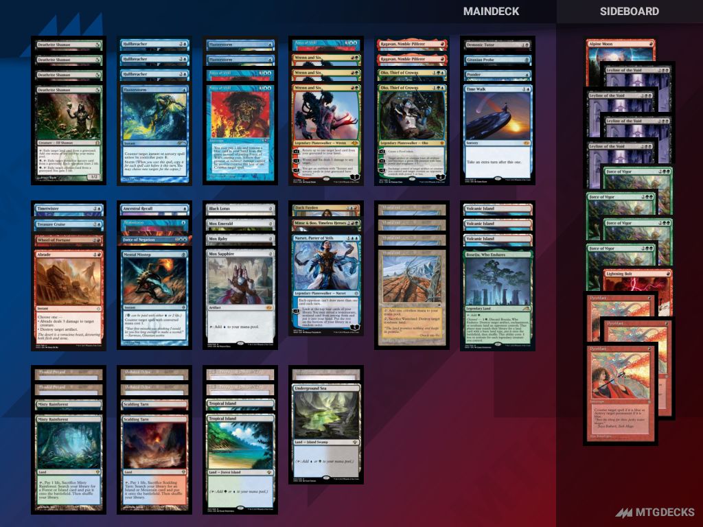 Vintage Planeswalkers Control deck by DRatheal • MTG DECKS