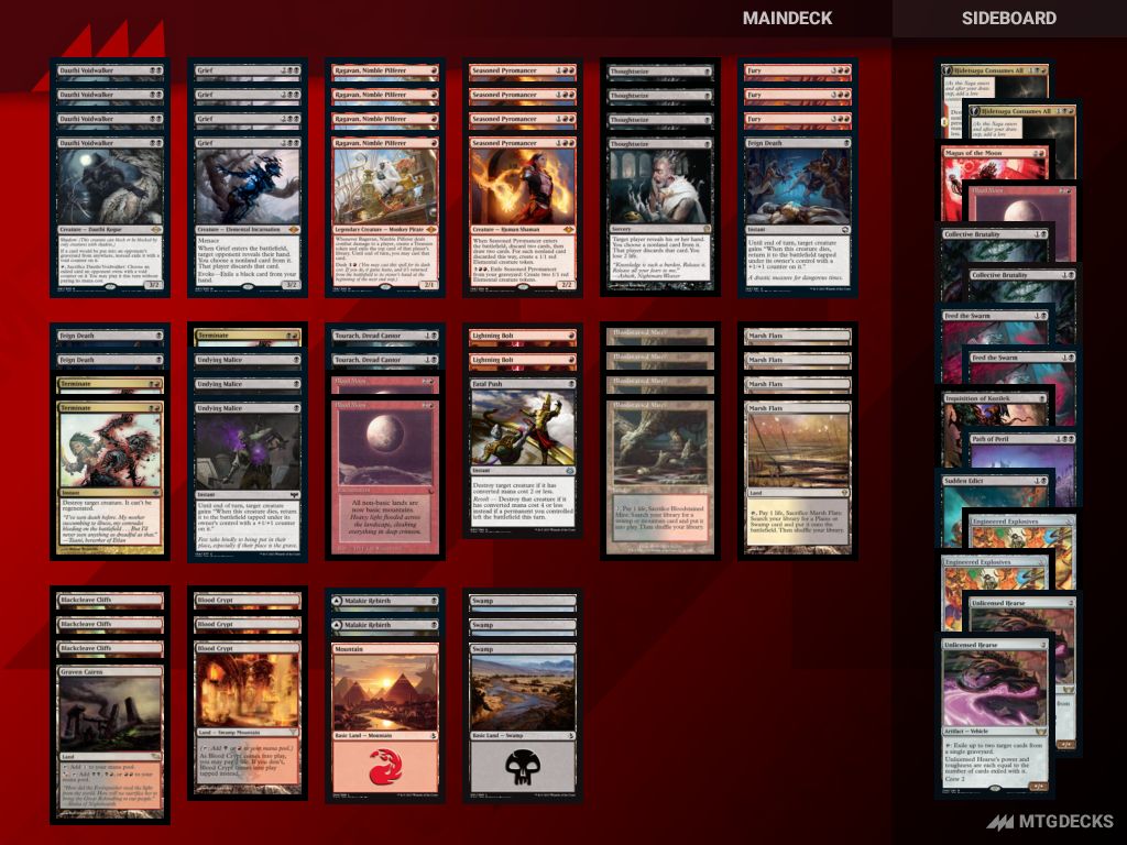 Modern BR Evoke deck by Sannabe Shunsuke • MTG DECKS