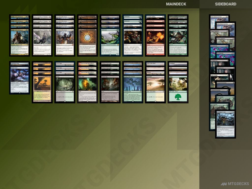 MTG Legacy 4 Color Saga top decks • MTG DECKS