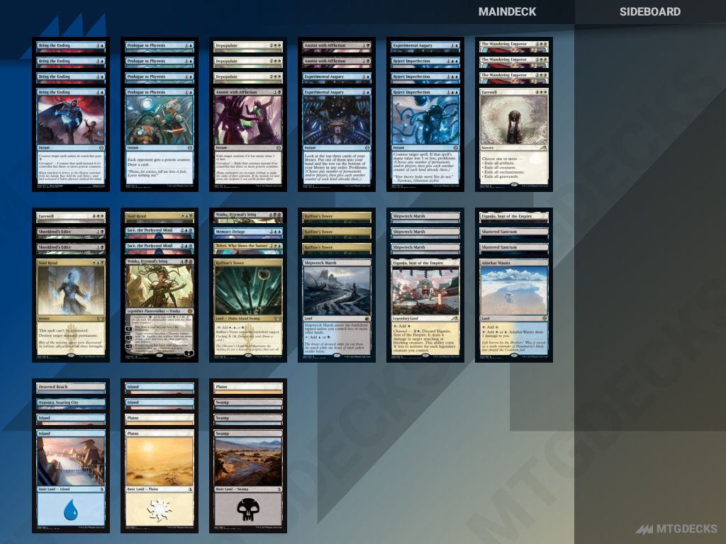 Arena Standard Esper Control deck by stevethemighty • MTG DECKS