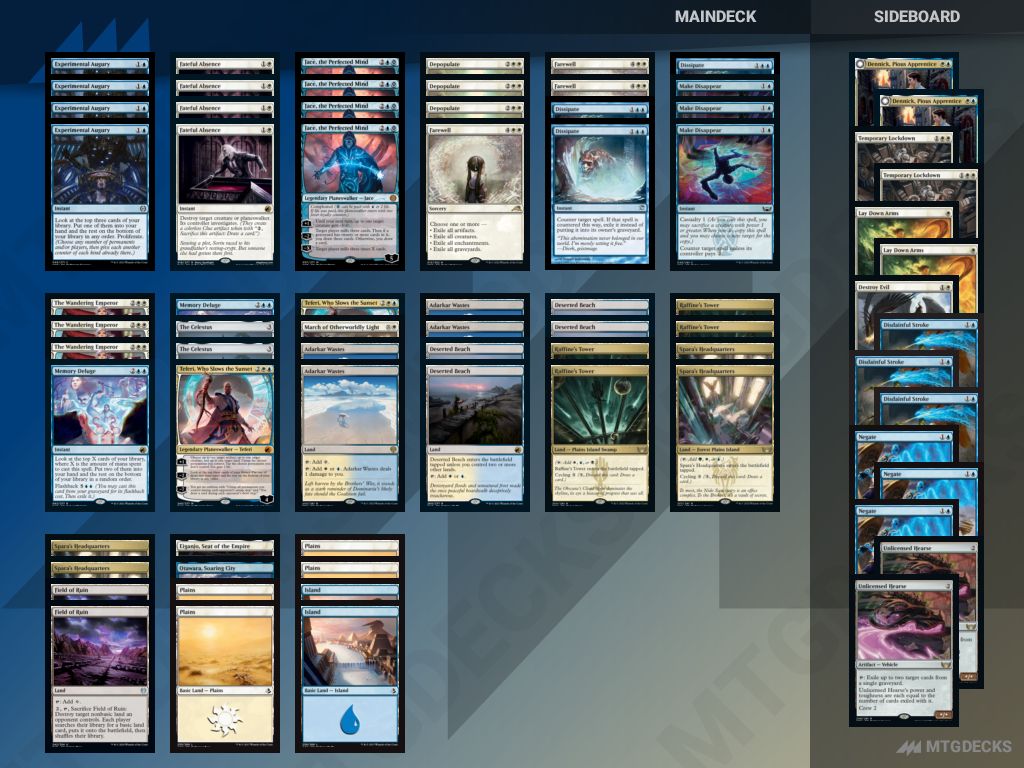 Arena Standard Azorius Control deck by Riley • MTG DECKS