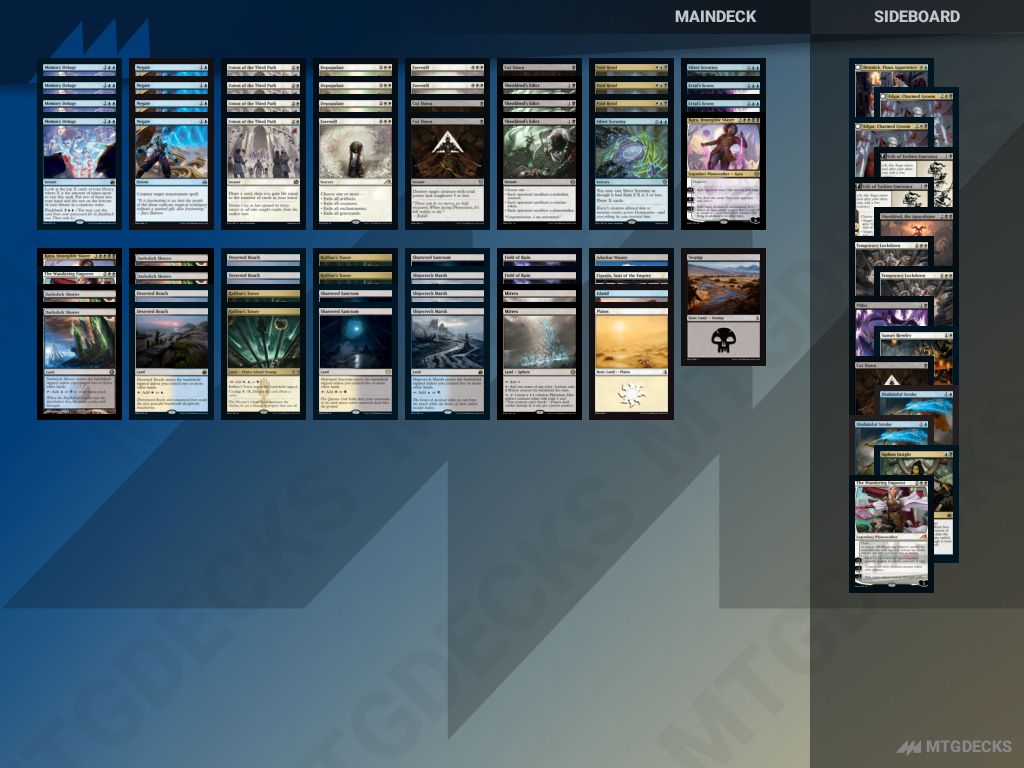 Arena Standard Esper Control deck by tabananga • MTG DECKS